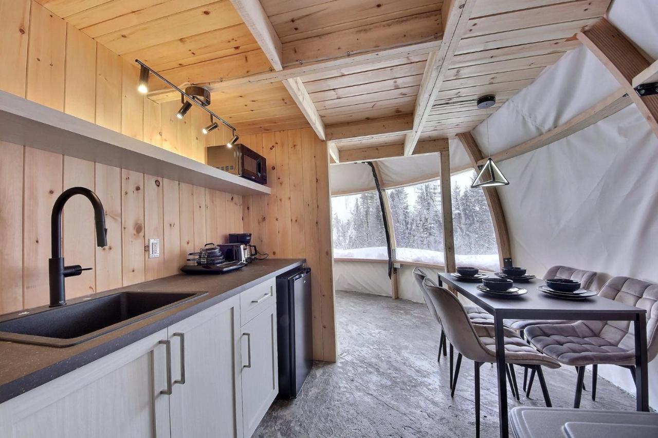 Imago Village Saint-David-de-Falardeau Bagian luar foto