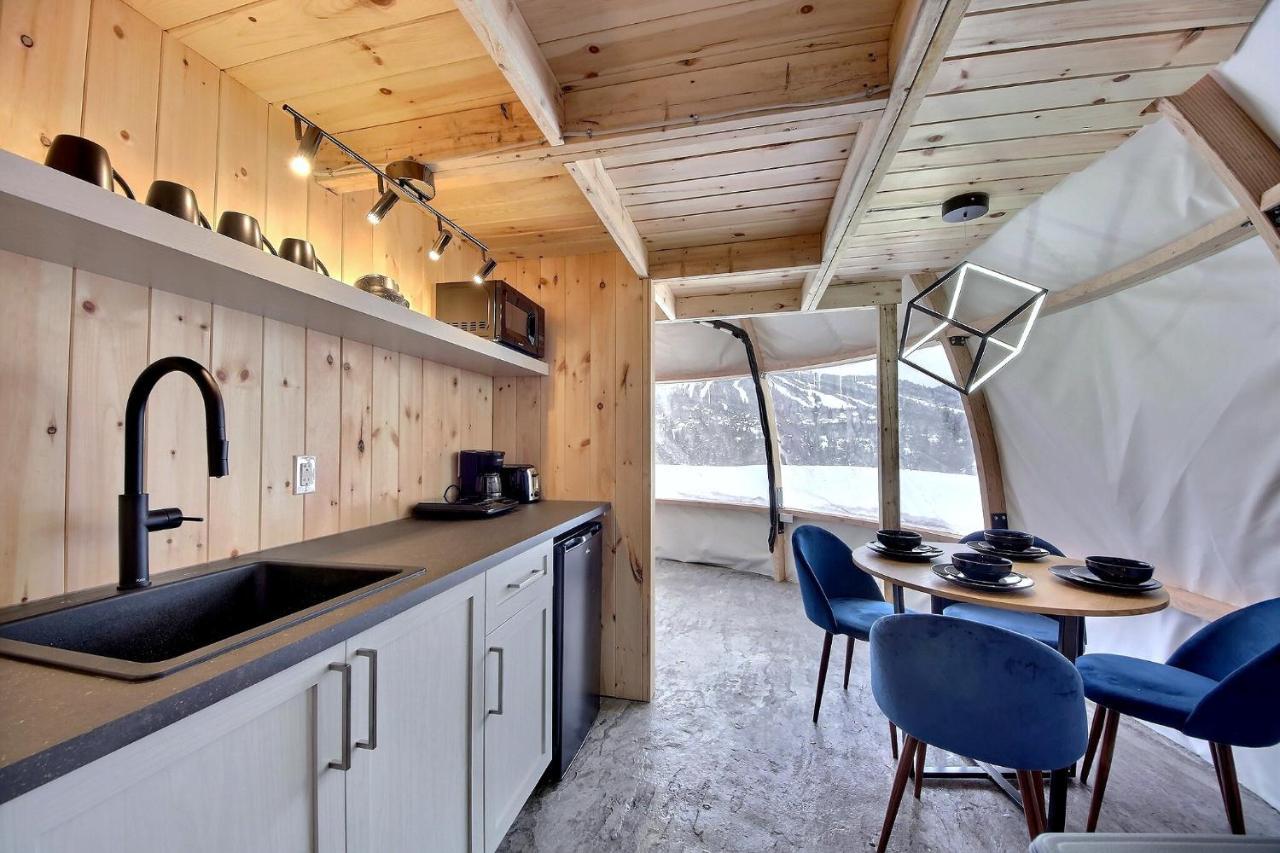 Imago Village Saint-David-de-Falardeau Bagian luar foto