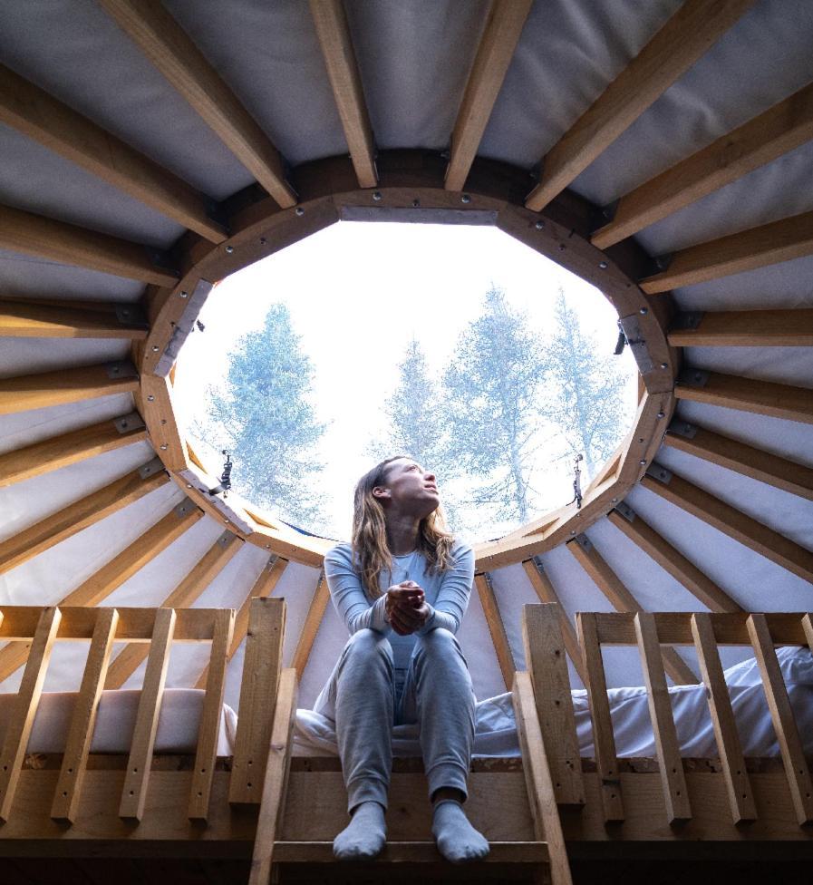 Imago Village Saint-David-de-Falardeau Bagian luar foto