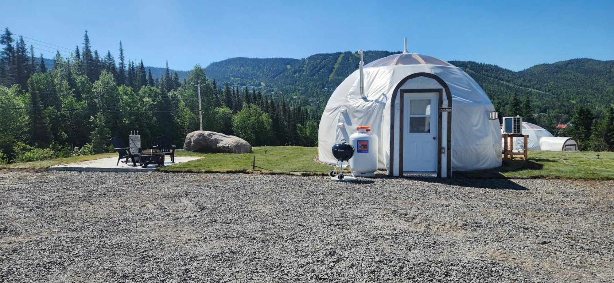 Imago Village Saint-David-de-Falardeau Bagian luar foto