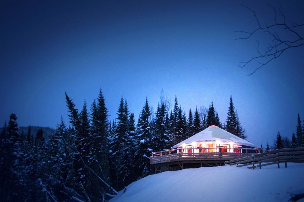 Imago Village Saint-David-de-Falardeau Bagian luar foto